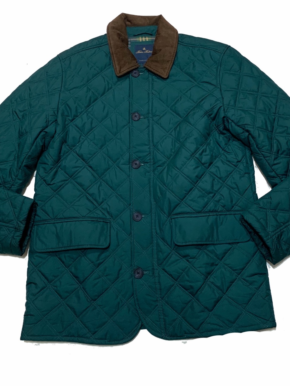 Brooks Brothers Paddock Diamond Quilted Coat